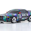 Load image into Gallery viewer, Kyosho Mini-z Ready Set HKS SKYLINE (R32 GT-R) 1993 #87 32652HK