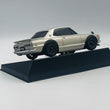 Load image into Gallery viewer, Kyosho Mini-z Body ASC NISSAN Skyline 2000GT-R (KPGC10) Tuned Silver MZP466S