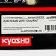 Load image into Gallery viewer, Kyosho MINI-Z Racer ASC MR03RWD Audi R8 LMS 2016 Gray/Red MZP234RGB