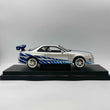 Load image into Gallery viewer, JOY RIDE THE FAST AND THE FURIOUS 1/18 Die Cast Metal Coule 2001 NISSAN SKYLINE