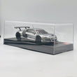 Load image into Gallery viewer, Kyosho Auto Scale Collection Audi R8 LMS 50th Anniversary Chrome Plated MZP419CS