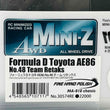 Load image into Gallery viewer, KYOSHO MINI-Z AWD MA-010 Formula D Toyota AE86 No.48 Team Retax 30574RE