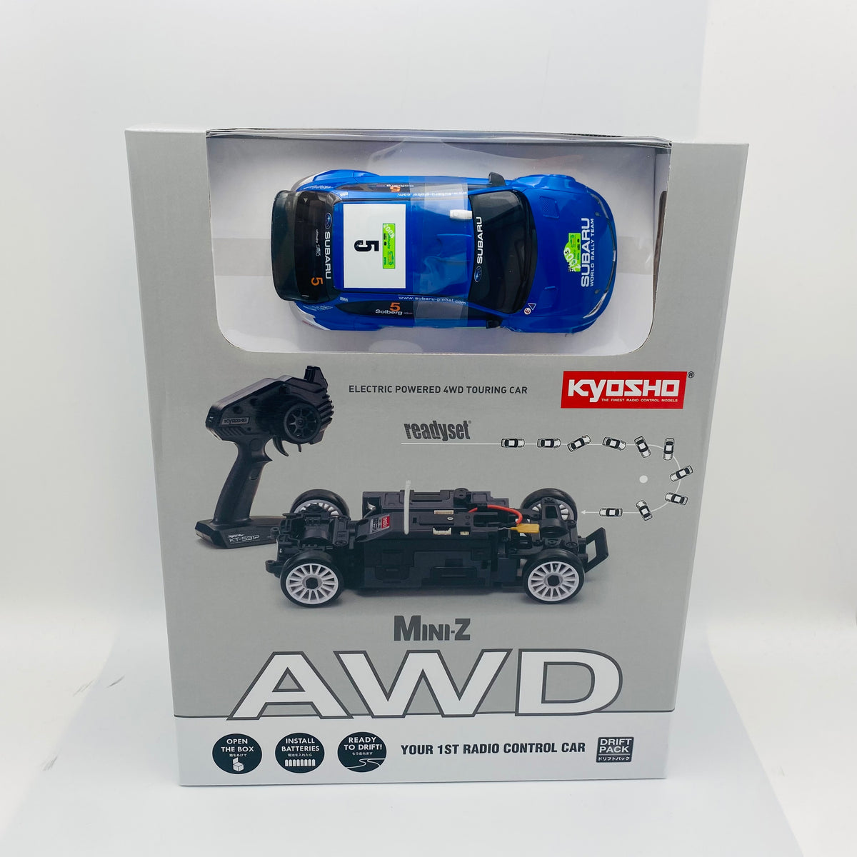 KYOSHO MINI-Z Ready Set SUBARU IMPREZA WRC 2008 No.5 32657WR