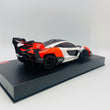 Load image into Gallery viewer, Kyosho Mini-z Body ASC McLaren Senna GTR White/Red MZP243WR