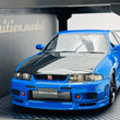 Load image into Gallery viewer, ignition model Nissan Skyline GT-R (BCNR33) Blue IG2780