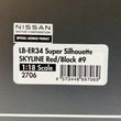Load image into Gallery viewer, ignition 1/18 LB-ER34 Super Silhouette SKYLINE Red/Black #9 IG2706