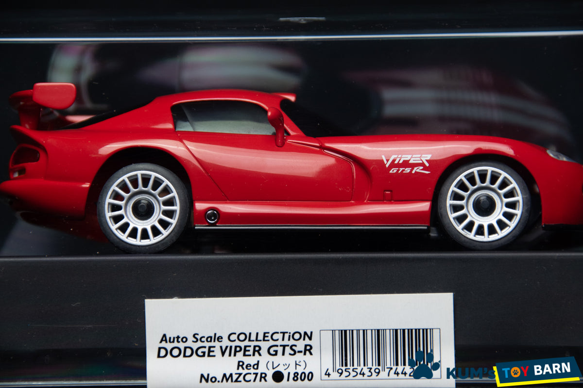 KYOSHO MINI-Z DODGE VIPER GTS-R MZC7MB Auto Scale Collection