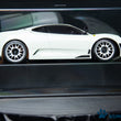 Load image into Gallery viewer, Kyosho Mini-z Body ASC Ferrari F430 GT GT Test Car White 2007 MZP328TW