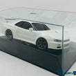 Load image into Gallery viewer, Kyosho Mini-z Body ASC NISSAN SKYLINE GT-R V-SpecⅡ Nur White MZP401W/MZPP401W