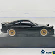 Load image into Gallery viewer, Kyosho Mini-z Body ASC Nissan 180SX with Aero Kit Black MZP432BK