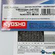 Load image into Gallery viewer, Kyosho Mini-z Body ASC VOLKSWAGEN Golf R32 Silver MZX407S