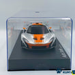 Load image into Gallery viewer, Kyosho Mini-z Body ASC McLaren P1 GTR Silver/Orange MZP235SO