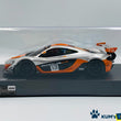 Load image into Gallery viewer, Kyosho Mini-z Body ASC McLaren P1 GTR Silver/Orange MZP235SO