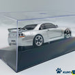 Load image into Gallery viewer, Kyosho Mini-z Body ASC NISSAN SKYLINE GT-R(R33 NISMO Ver.)Silver MZP447S