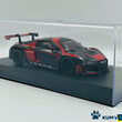 Load image into Gallery viewer, Kyosho Mini-z Body ASC AUDI R8 LMS 2016 "Black/Red" MZP234BKR