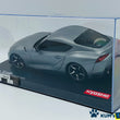 Load image into Gallery viewer, Kyosho Mini-z Body ASC Toyota GR Supra Matt Storm Gray Metallic MZP450GM