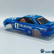 Load image into Gallery viewer, Kyosho Mini-z Body CALSONIC SKYLINE No.1 1991 JTC MZM404C1