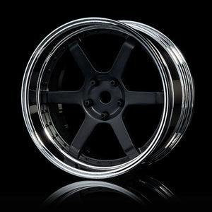 MST 106 offset adjustable wheel S-FBK 4pcs (with nuts/tape) [832107FBK]