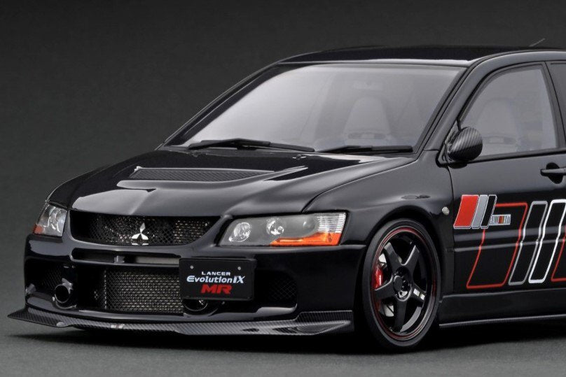 ignition model 1/18 Mitsubishi Lancer Evolution IX MR (CT9A) Black IG2375