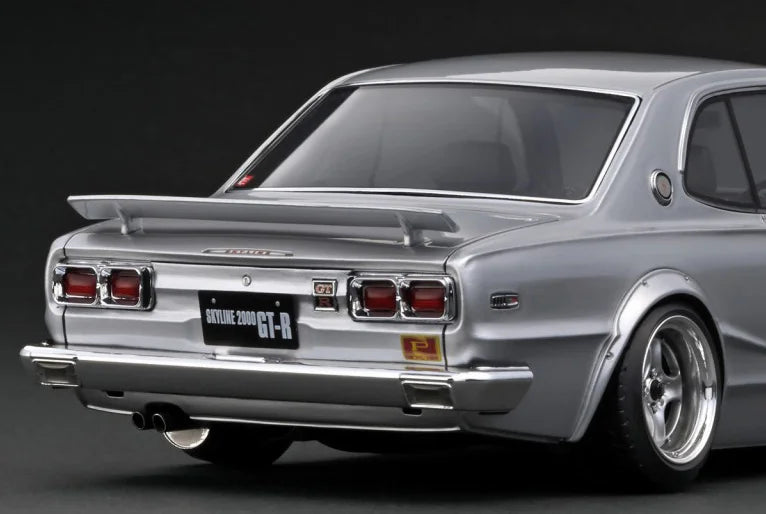 ignition 1/18 Nissan Skyline 2000 GT-R (KPGC10)  Silver IG 3236