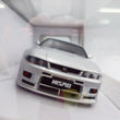 Load image into Gallery viewer, Kyosho 1/27 Mini-Z ASC body Nissan Skyline GT-R (R33, NISMO Ver.) Spark Silver 32659S-26090962 - photo 4
