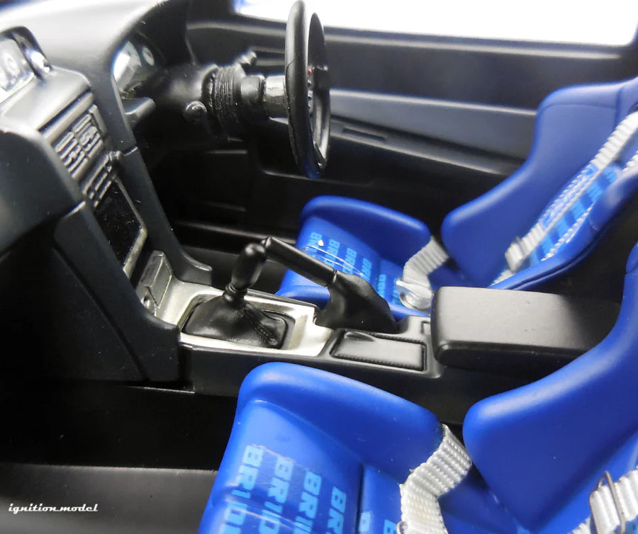 自動車 ignition 1/18 TRUST GReddy 34RX IG3226 ignition model 1/18 TRUST GReddy 34RX Blue Metallic IG3226