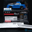 Load image into Gallery viewer, Kyosho 1/27 Mini-Z ASC body Mazda Savanna RX-7 FC3S Blue MZP415CB - photo 3
