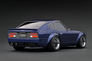 ignition 1/18 Nissan Fairlady Z (S30) STAR ROAD Blue Metallic IG3116