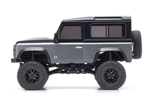 KYOSHO MINI-Z Ready Set 4×4 Land Rover Defender 90 Gray/Black 32526GM