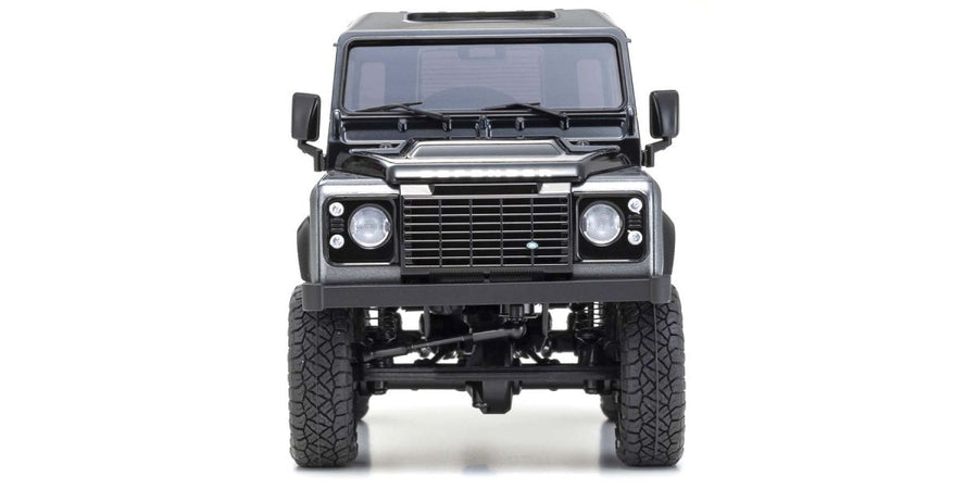 KYOSHO MINI-Z Ready Set 4×4 Land Rover Defender 90 Gray/Black 32526GM