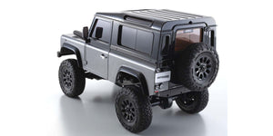 KYOSHO MINI-Z Ready Set 4×4 Land Rover Defender 90 Gray/Black 32526GM