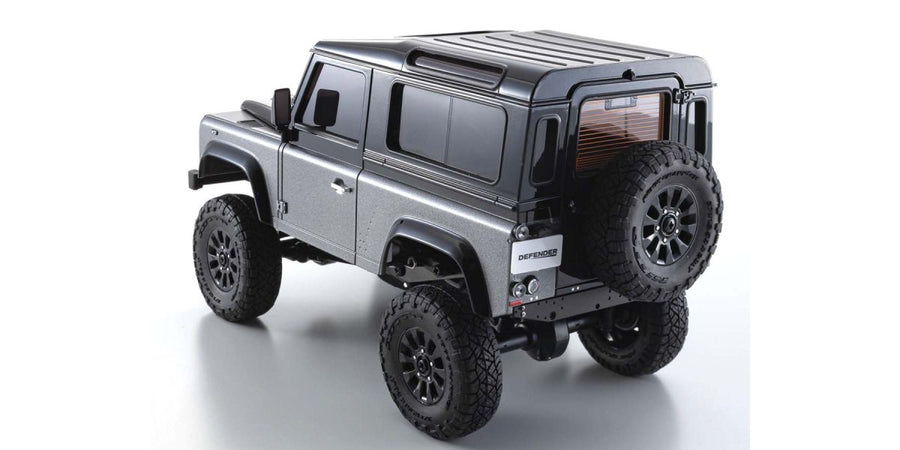 KYOSHO MINI-Z Ready Set 4×4 Land Rover Defender 90 Gray/Black 32526GM