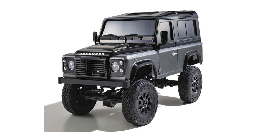 KYOSHO MINI-Z Ready Set 4×4 Land Rover Defender 90 Gray/Black 32526GM