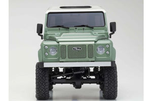 KYOSHO MINI-Z Ready Set 4×4 Land Rover Defender 90 Heritage Green 32527GR