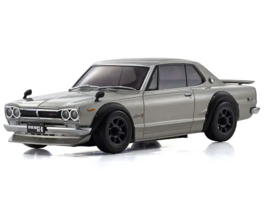 Kyosho Mini-z Ready Set AWD Nissan Skyline 2000GT-R (KPGC10) Tuned Silver 32636S