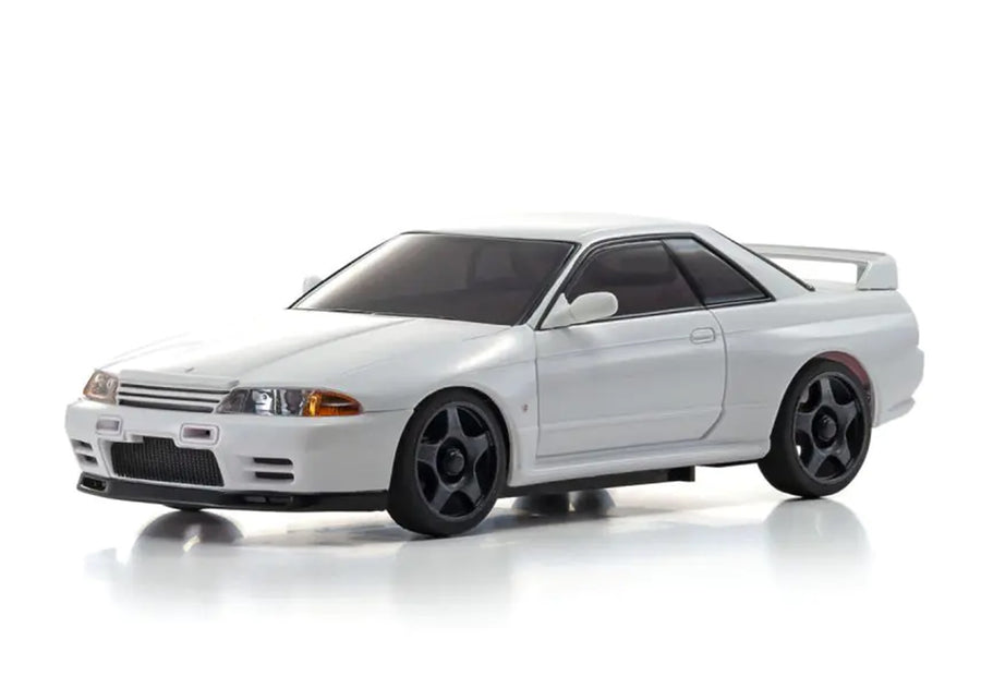 Kyosho Mini-z Ready Set AWD Nissan Skyline GT-R N1 (R32) White 32639W