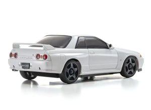 Kyosho Mini-z Ready Set AWD Nissan Skyline GT-R N1 (R32) White 32639W