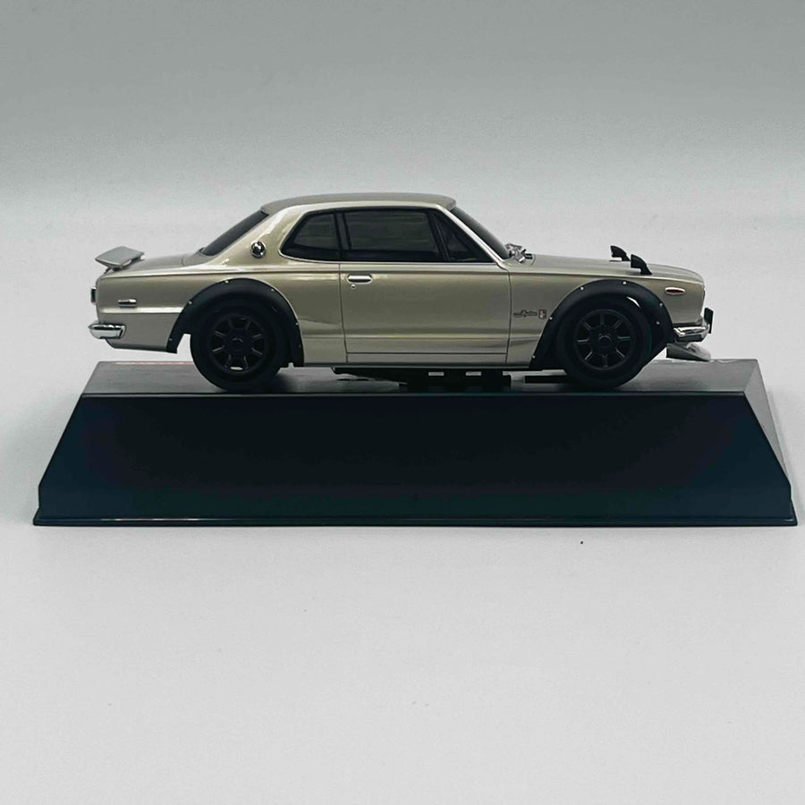 Kyosho Mini-z Body ASC NISSAN Skyline 2000GT-R (KPGC10) Tuned Silver MZP466S