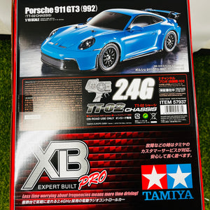 TAMIYA 1/10RC XB Porsche 911 GT3 (992) (TT-02 chassis) ITEM 57937