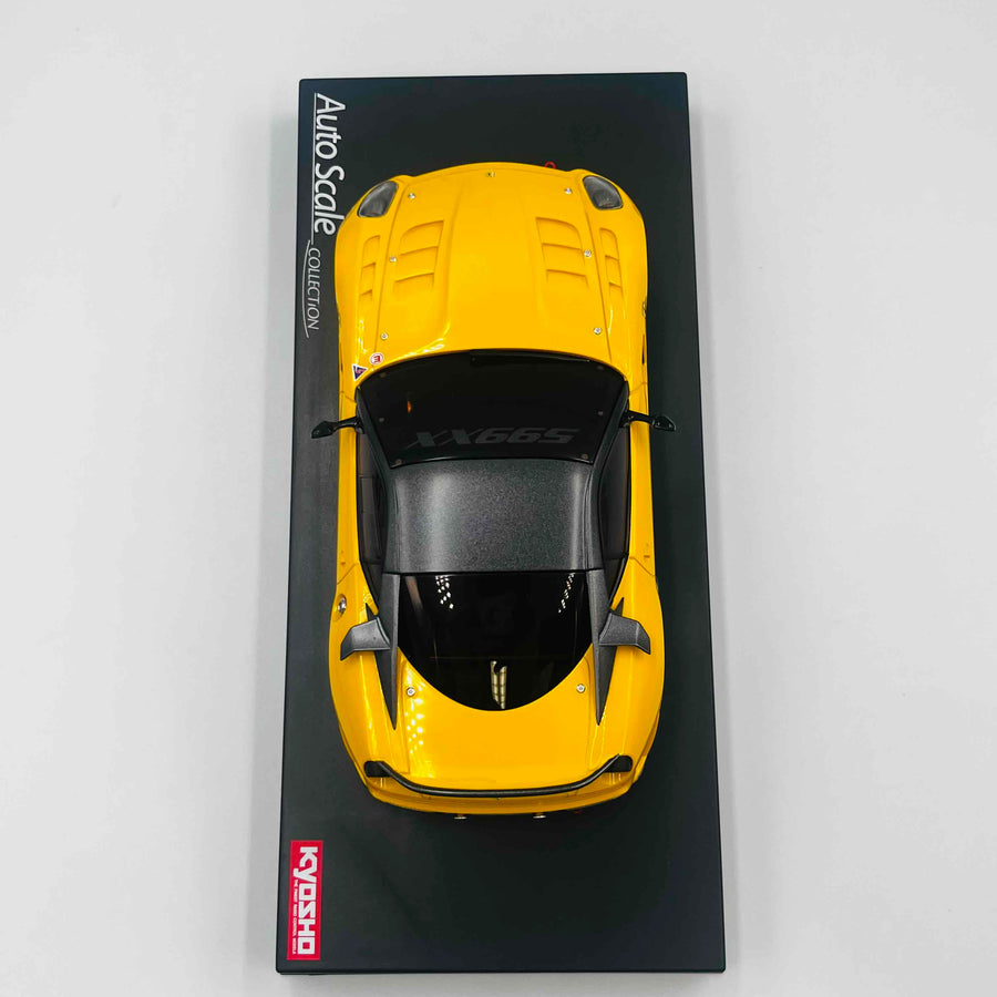 Kyosho Mini-z Body ASC Ferrari 599XX  Yellow Version MZP216Y