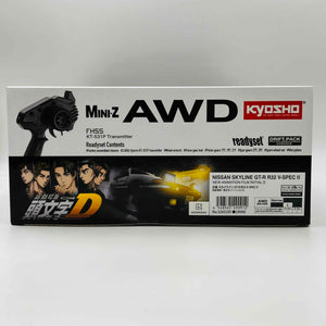 KYOSHO MINI-Z AWD NISSAN SKYLINE GT-R R32 V-SPECⅡ NEW ANIMATION FILM INITIAL D 32652ID
