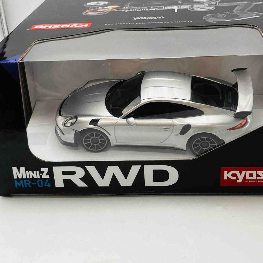 KYOSHO MINI-Z RWD MR-04 readyset Porsche 911 GT3 RS GT-silbermetallic 32358S