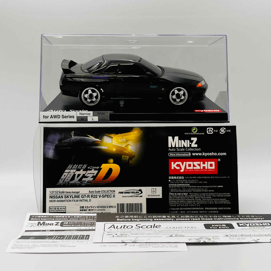 Kyosho Mini-z Body ASC NISSAN SKYLINE GT-R R32 V-SPECⅡ  INITIAL D MZP482ID