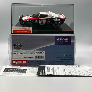 Kyosho MINI-Z Racer LANCIA STRATOS Sanremo 1978 No.4 MZP16SR