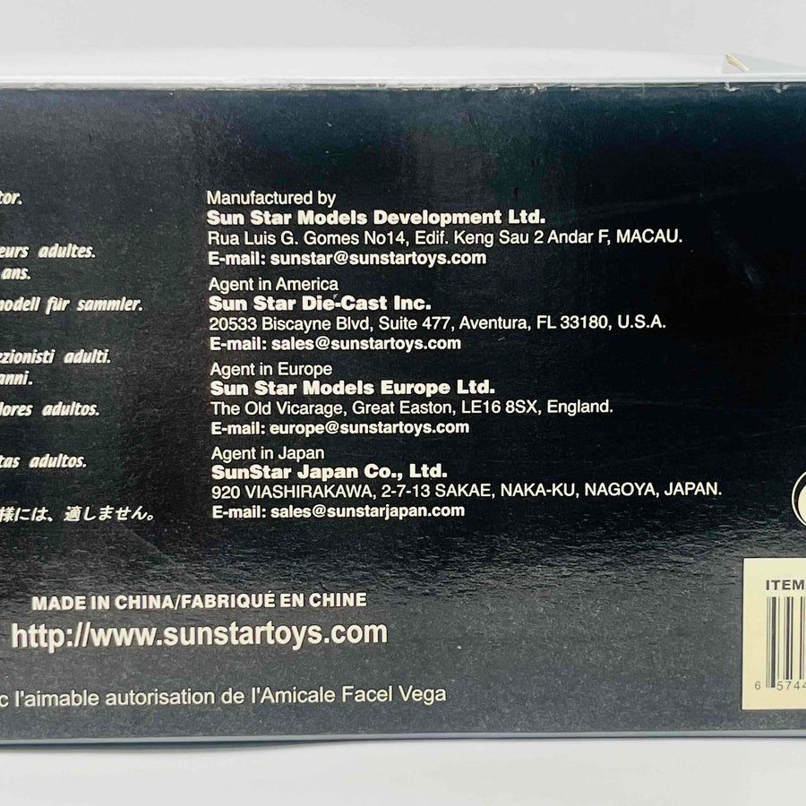 Sun Star 1/18sale DIE-CAST Facel Vega HK500 ITEM No.3753