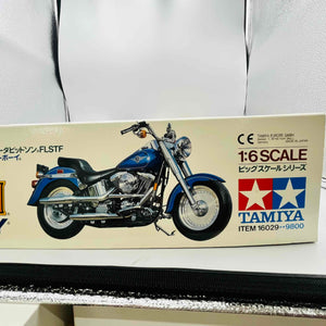 TAMIYA 1/6 Motorcycle Series No. 29 Harley Davidson FLSTF Fat Boy Plastic Model 16029