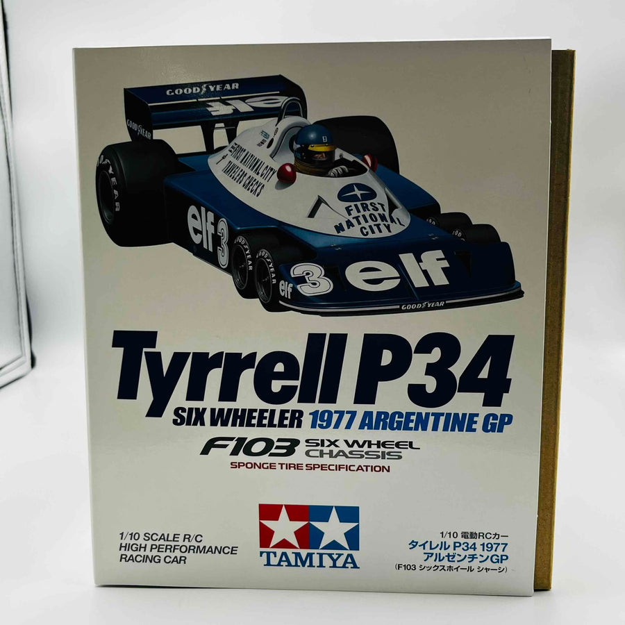 TAMIYA 1/10RC Tyrell P34 1977 Argentina GP electric rc car 47486