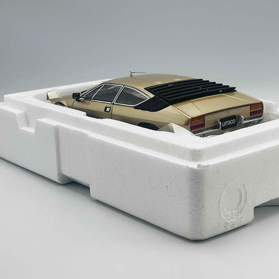 KYOSHO 1/18 SCALE ORIGINAL DIE-CAST Lamborghini Urraco P250 GOLD KO8441GL
