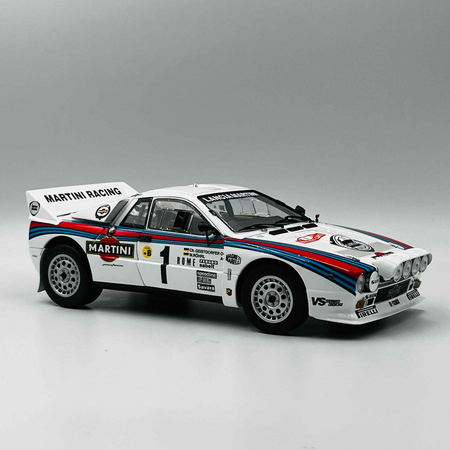 Kyosho 1/18scale LANCIA 037 RALLY No.08301B monte carlo No.1