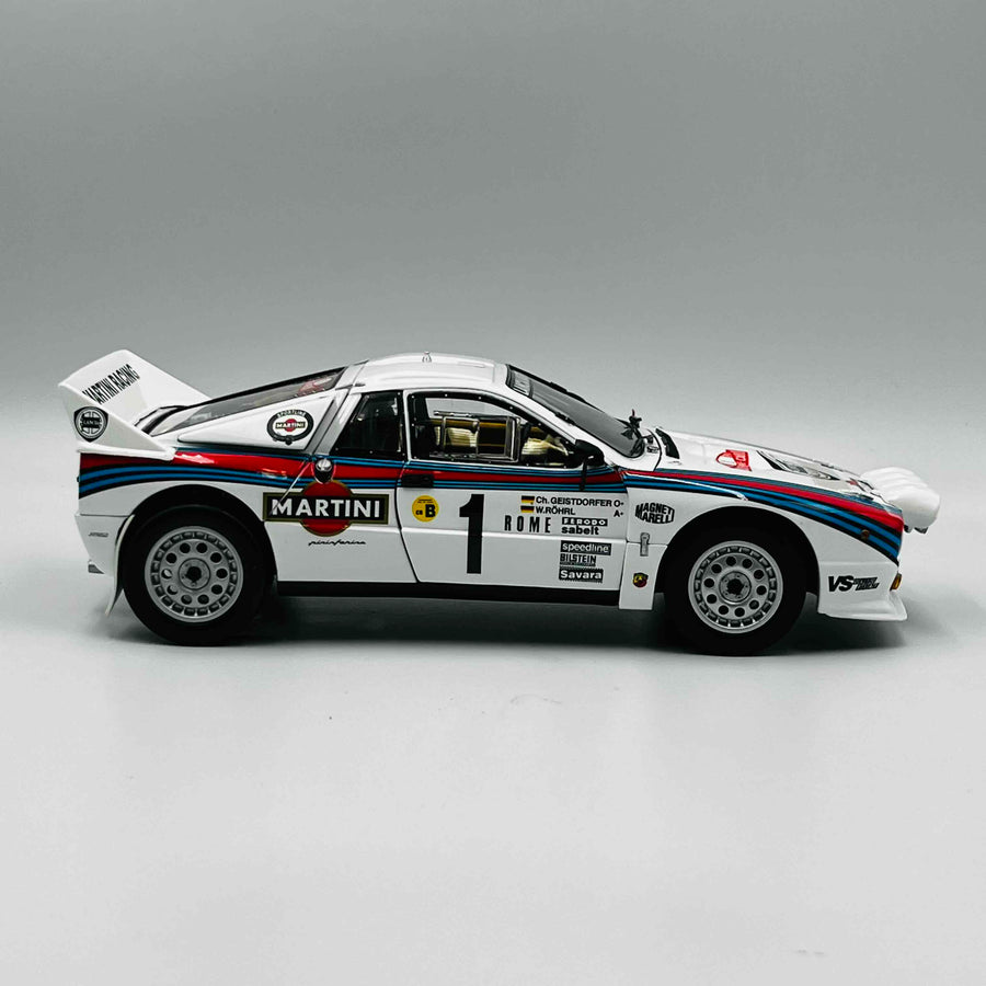 Kyosho 1/18scale LANCIA 037 RALLY No.08301B monte carlo No.1